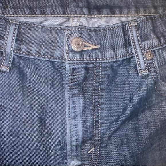 LEVI’S 514 Cut Off Jeans Waist 34 Unisex - Picture 5 of 5